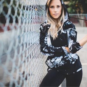 Albion Fit Antigua Slate Here & There Hoodie